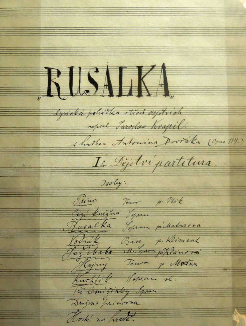 Besuch der Oper Rusalka von Antonín Dvořák