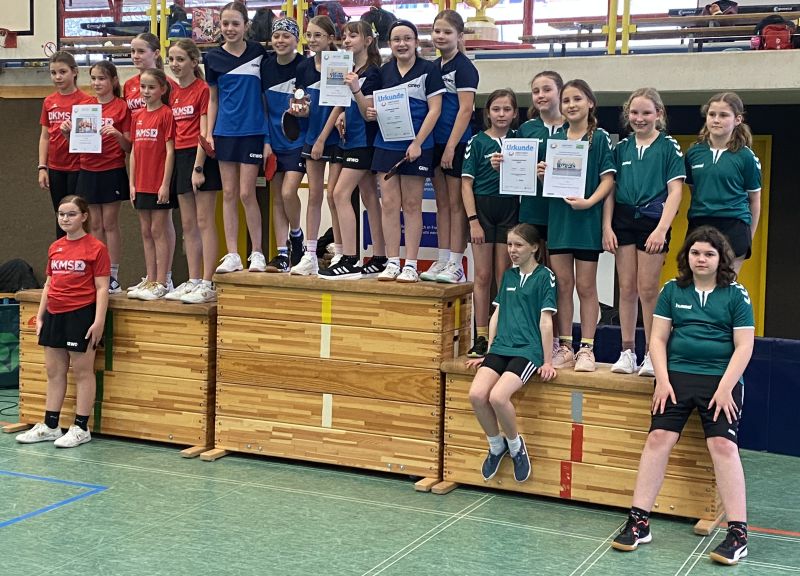 Landesentscheid „Jugend trainiert für Olympia – Tischtennis“