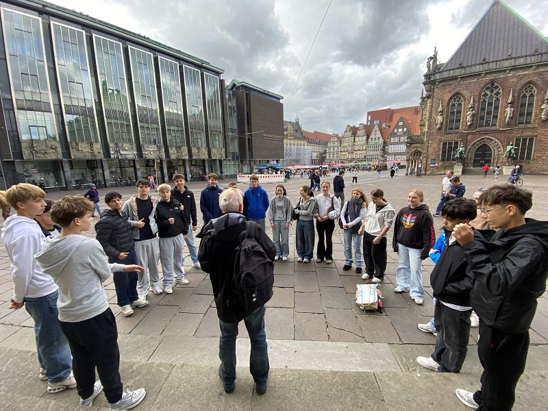 The 10th grade school trip to Bremen