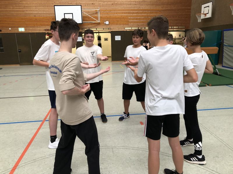 Training der Siu Nim Tau (= „Kleine Vorstellung“)